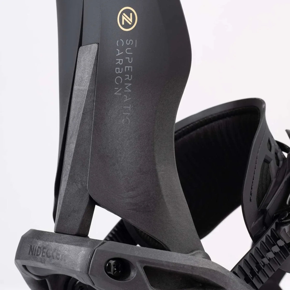 2026 Nidecker Carbon Supermatic Snowboard Bindings - NEW