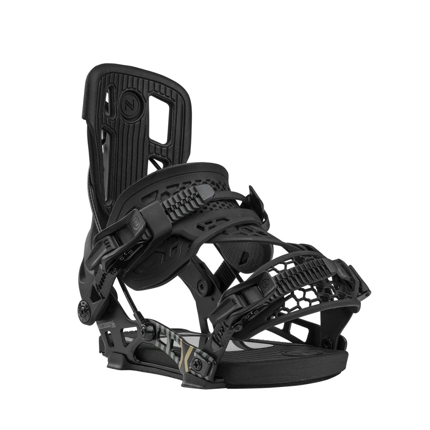 2026 Nidecker Men's Flow NX2 Hybrid Snowboard Bindings - NEW