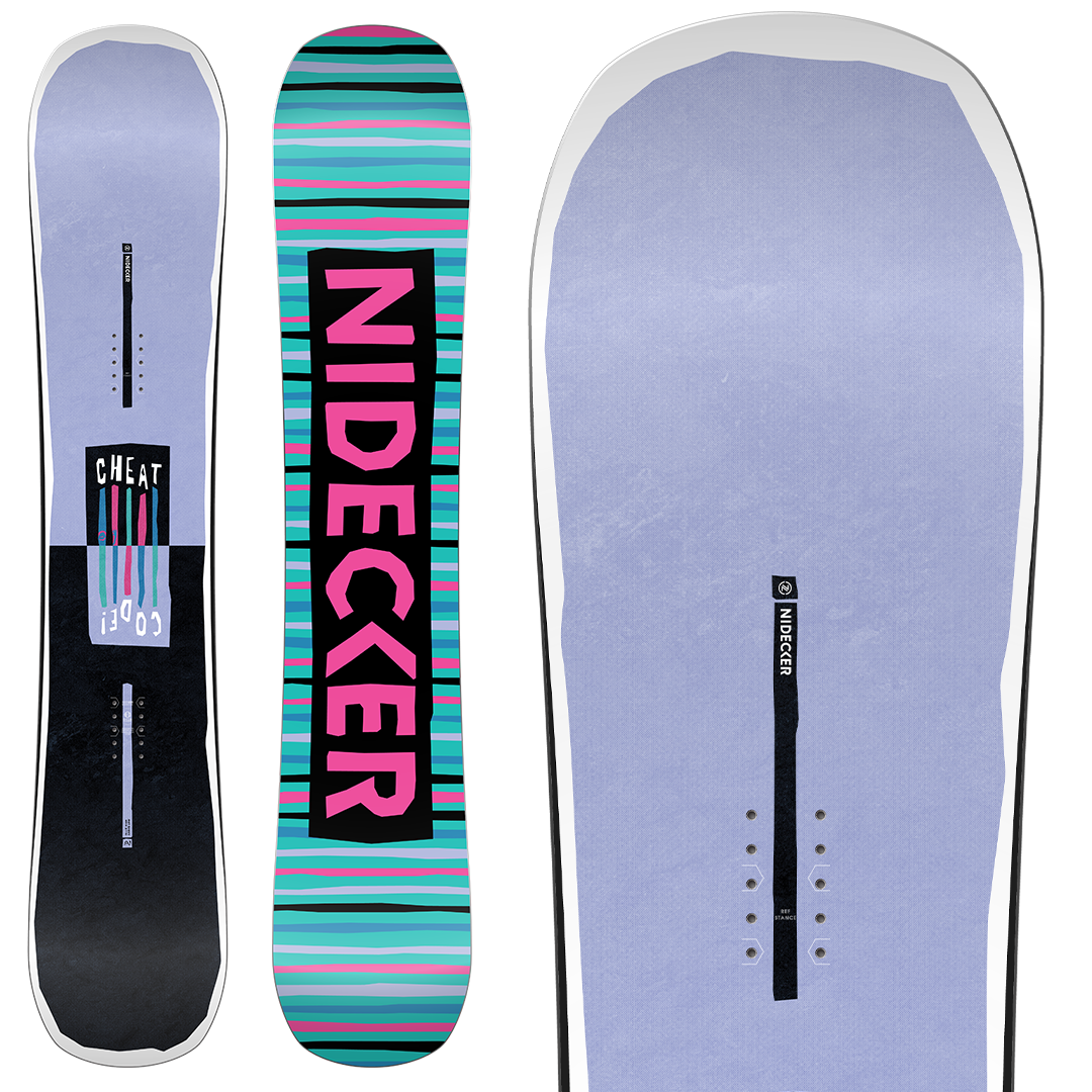 2026 Nidecker Womens Cheat Code Snowboard - NEW