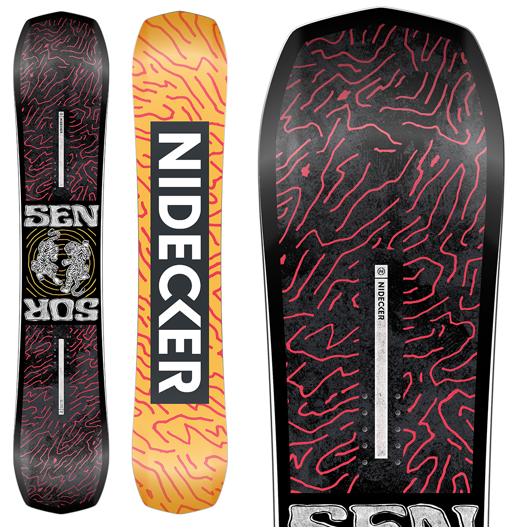 2026 Nidecker Womens Sensor Snowboard - NEW