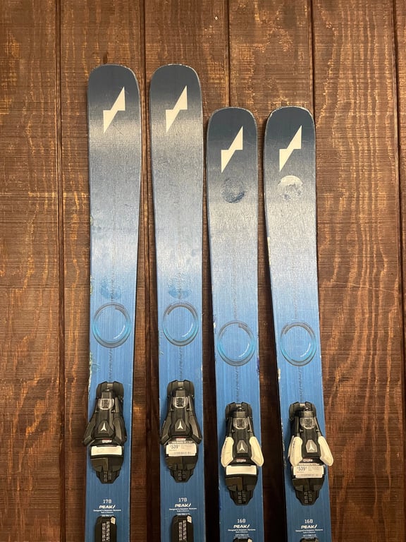 Bode Miller 2025 Peak 98 Skis w/ Bindings - USED