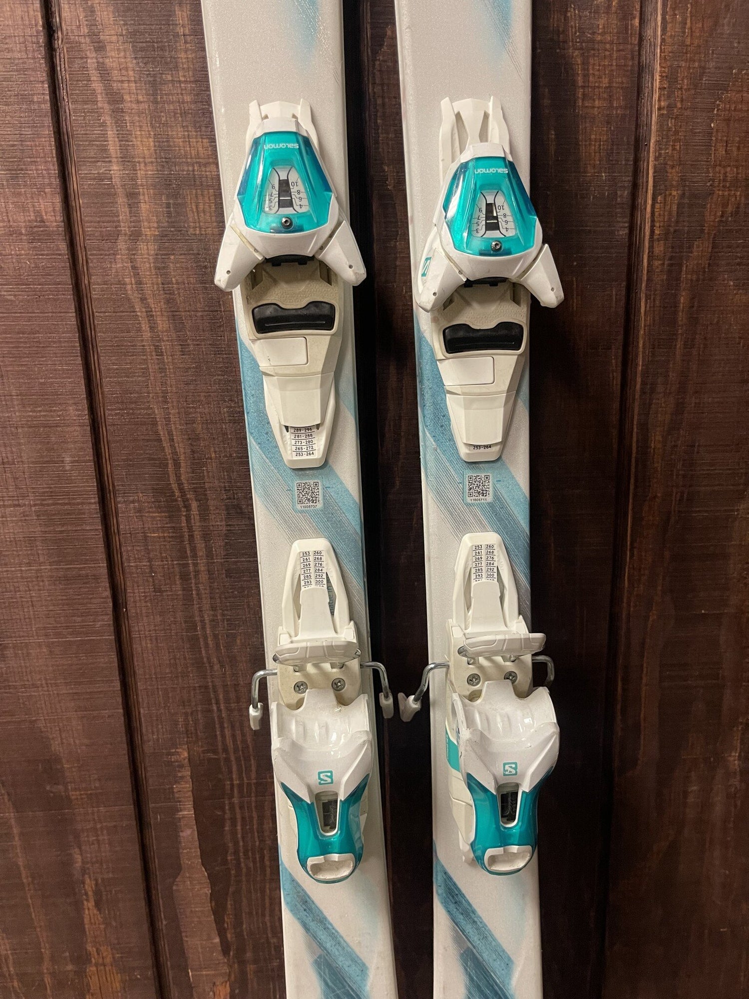 2018 Salomon Constellation Kiana Skis w/ Bindings - USED