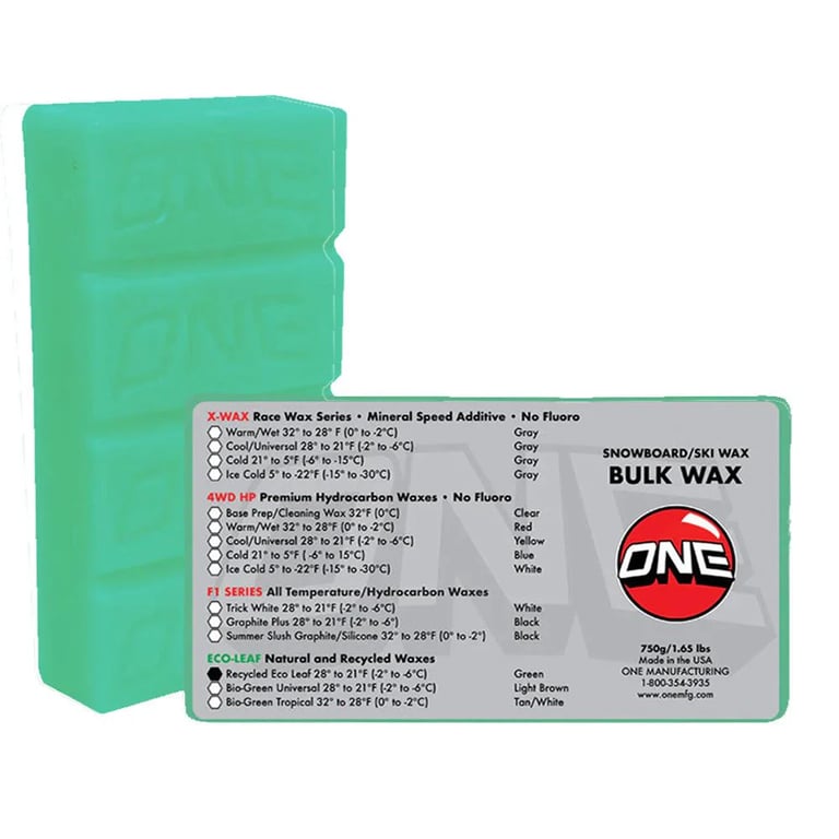 Eco Leaf BULK Wax for Snowboard and Ski - NEW