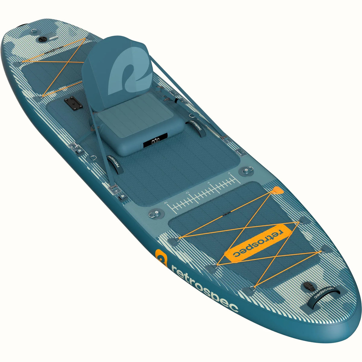 Retrospec June iSUP Kayak Hybrid Inflatable Paddleboard - 11'6'' - River Rock