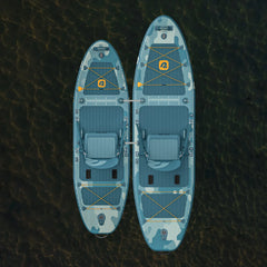 Retrospec June iSUP Kayak Hybrid Inflatable Paddleboard - 11'6'' - River Rock