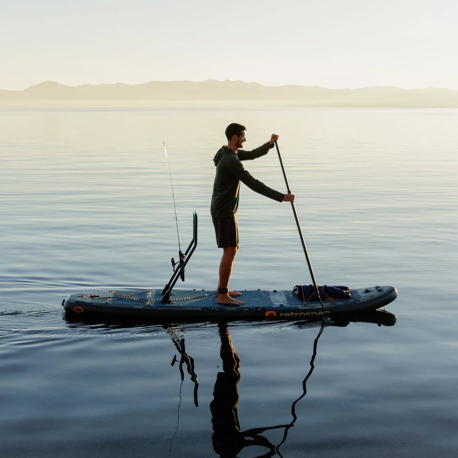 Retrospec June iSUP Kayak Hybrid Inflatable Paddleboard - 11'6'' - River Rock