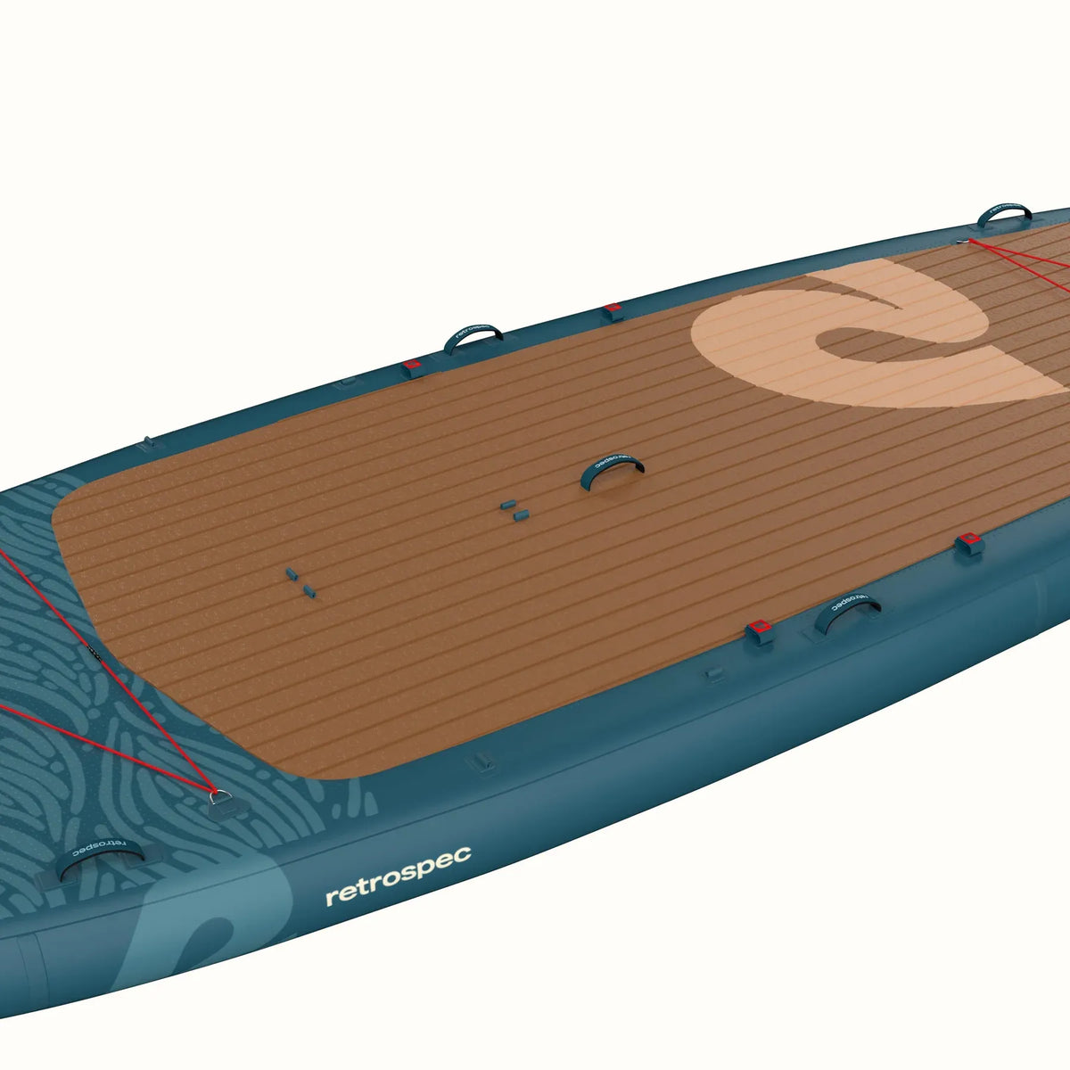 Retrospec Weekender Crew iSUP Paddle Board - Aegean Tide 12