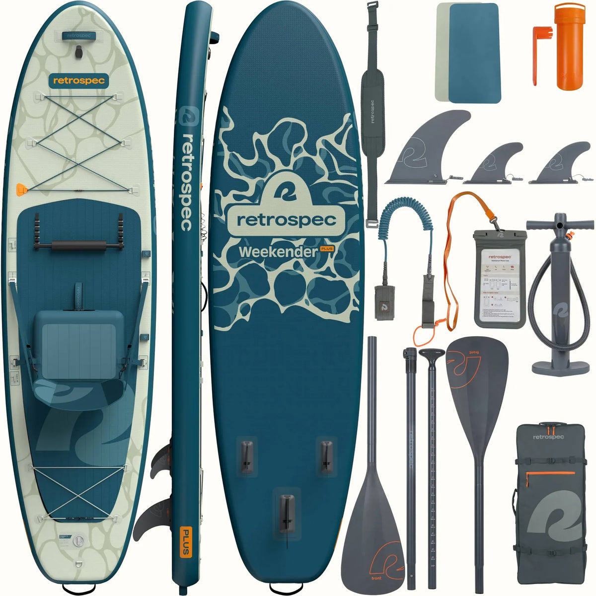 Retrospec Weekender Plus iSUP Kayak Hybrid - 10'6''