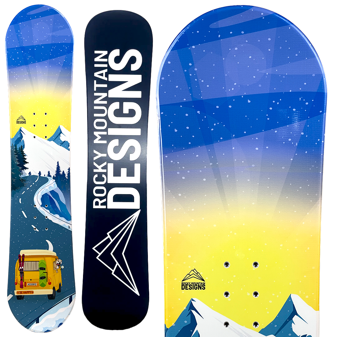 2025 Rocky Mountain Designs Be Happy Kids Snowboard