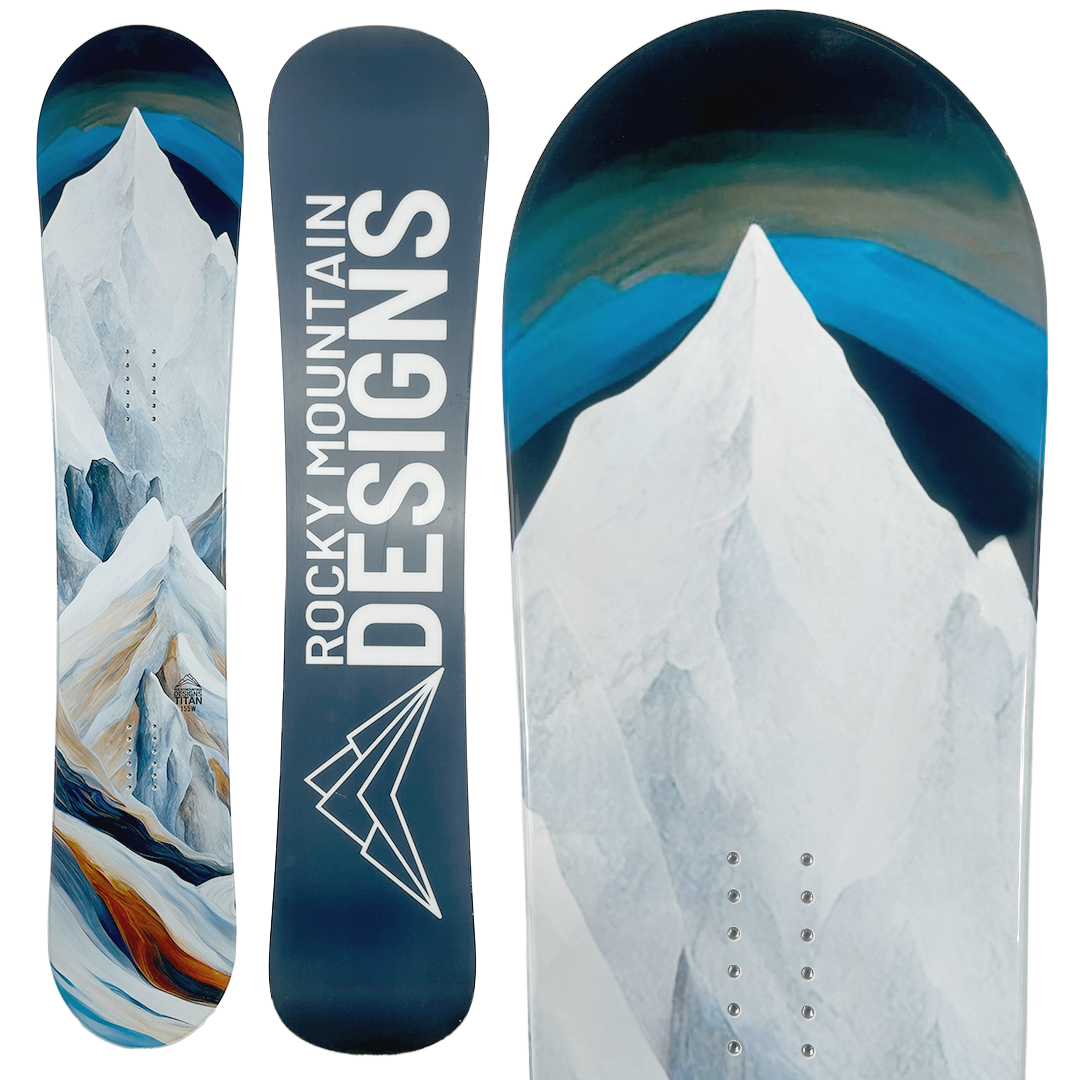 2026 Rocky Mountain Designs Titan Camber Snowboard - NEW
