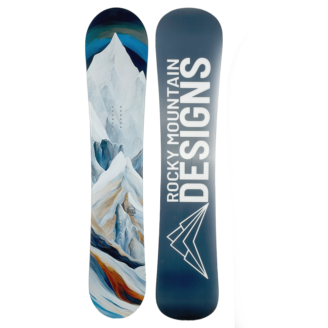 2026 Rocky Mountain Designs Titan Camber Snowboard - NEW