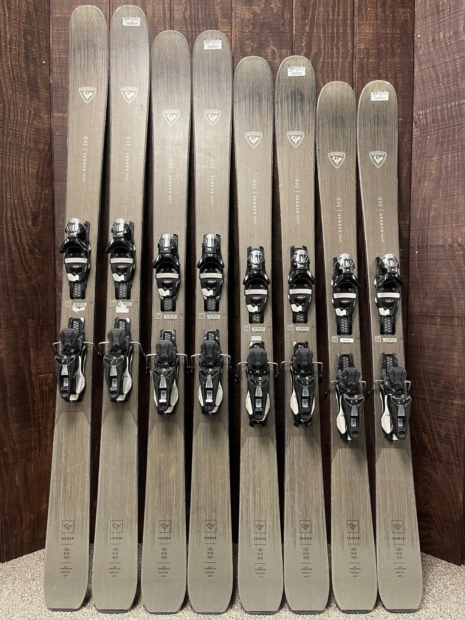 2024 Rossignol Sender 104 Ti Skis + Look NX12 Demo Bindings