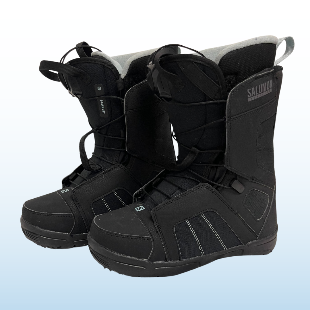 2025 Salomon Scarlet Ladies Snowboard Boots - USED