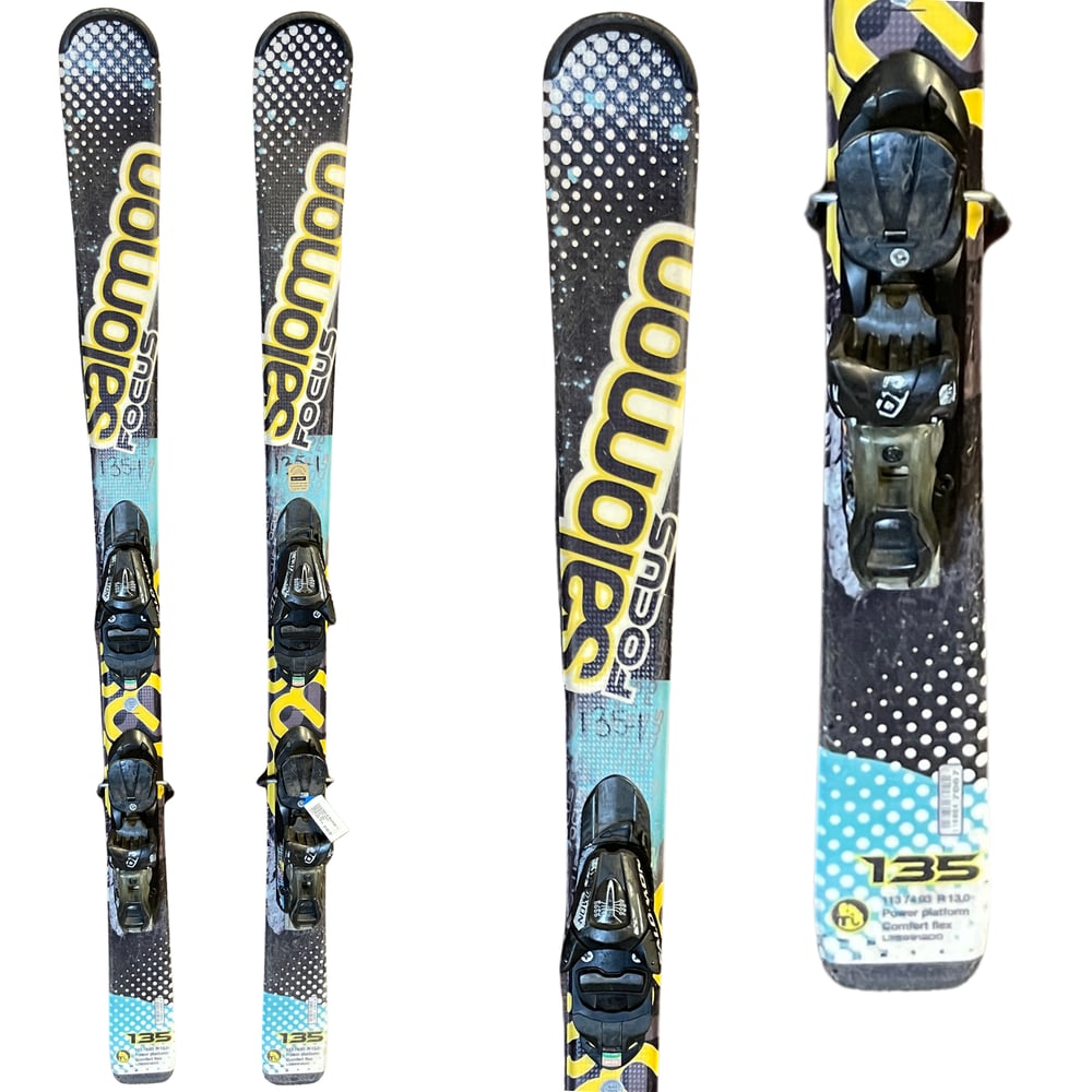 Salomon Focus Skis w/ Bindings - Used