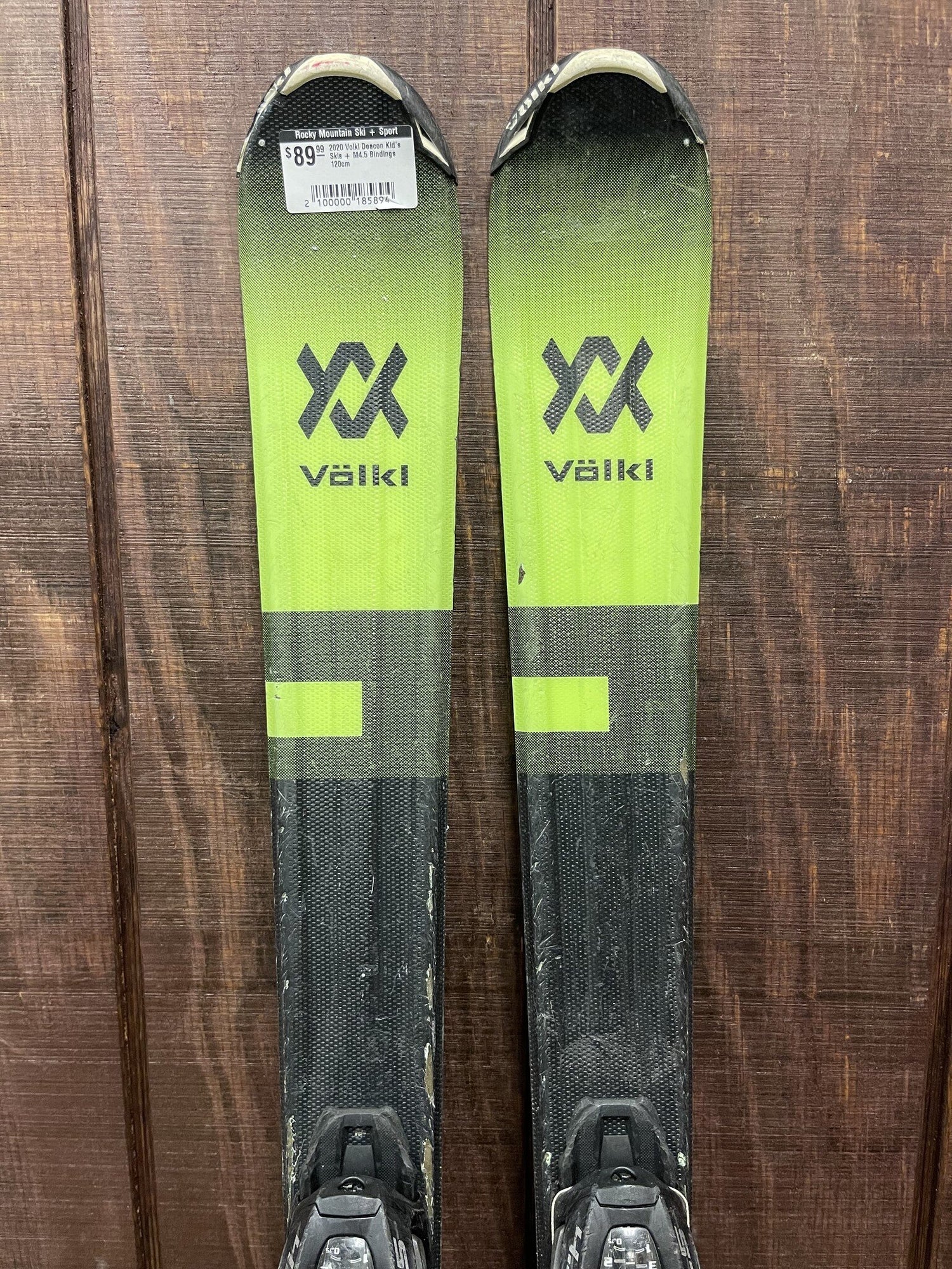 2020 Volkl Deacon Kid's Skis w/ Bindings - USED
