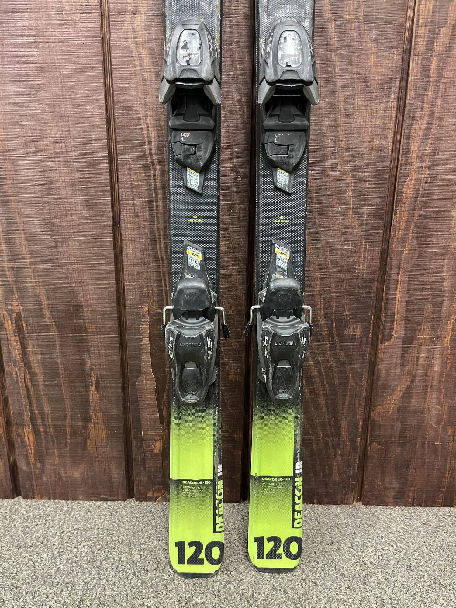2020 Volkl Deacon Kid's Skis w/ Bindings - USED