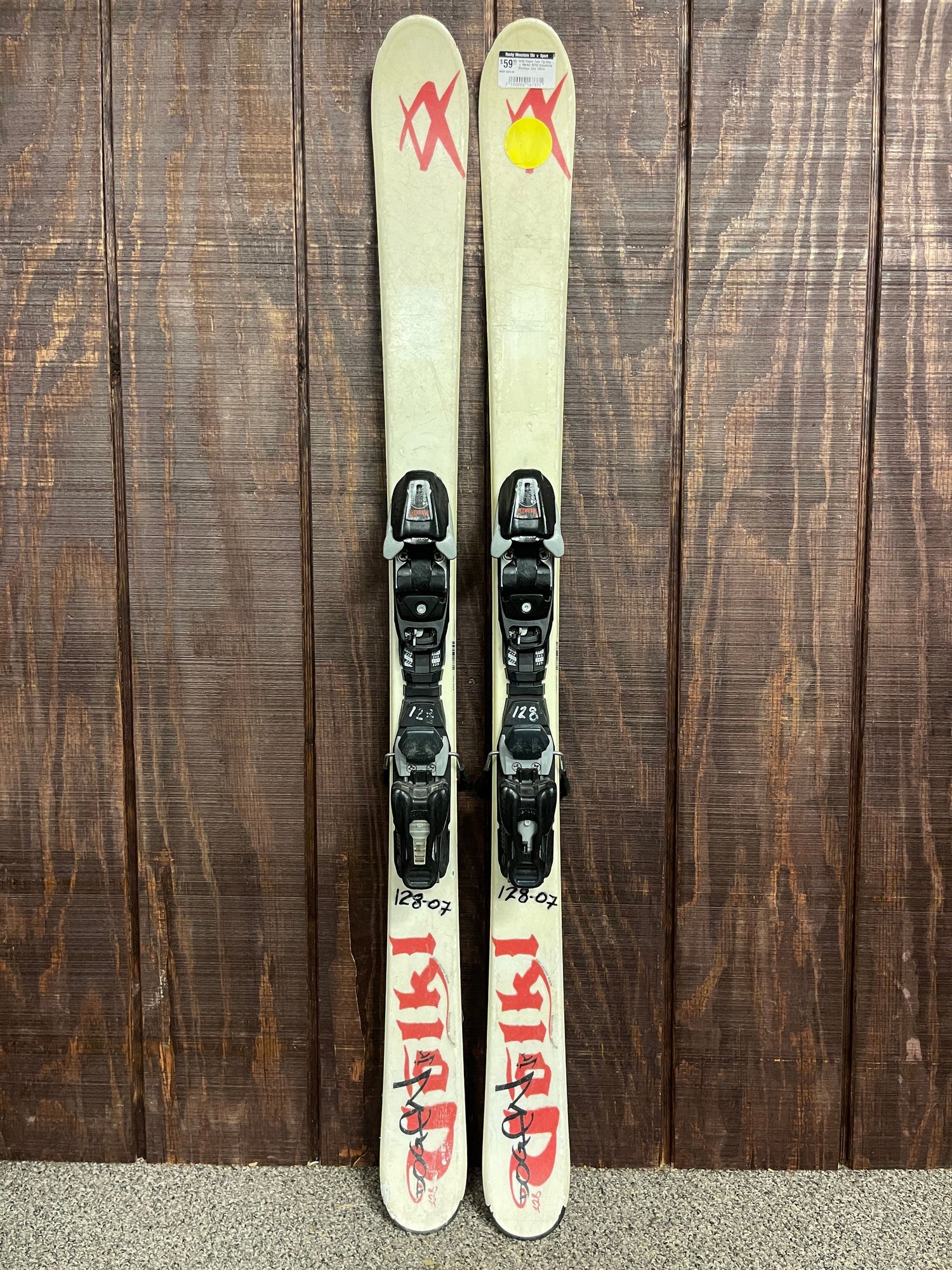 2022 Volkl Dogen Twin Tip Skis w/ Bindings - USED