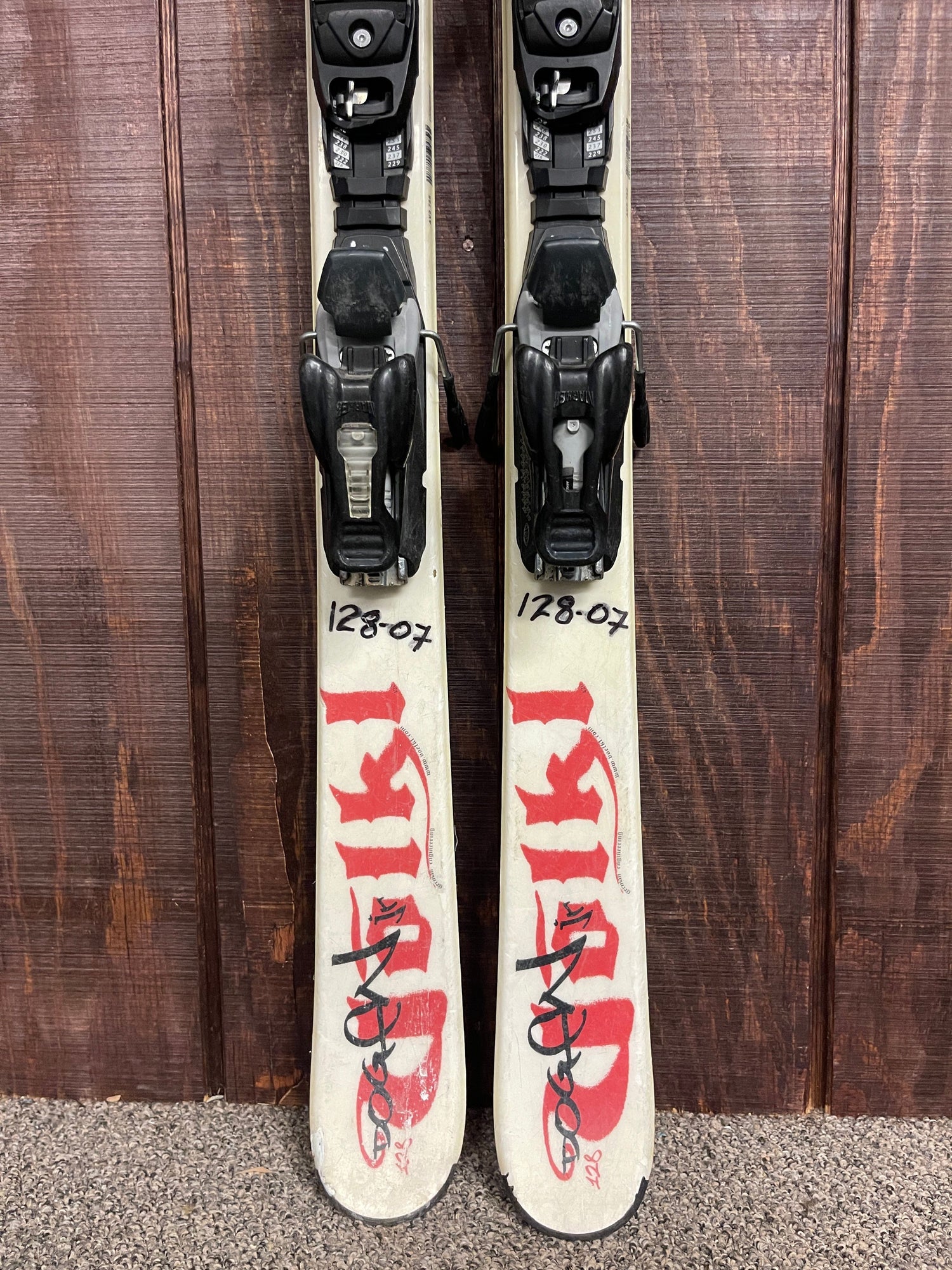 2022 Volkl Dogen Twin Tip Skis w/ Bindings - USED
