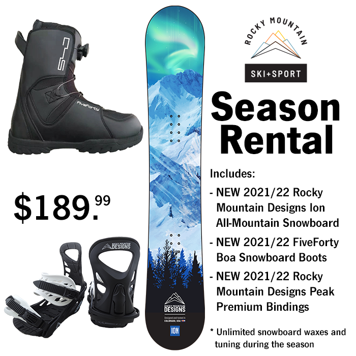 Season ski rental colorado springs