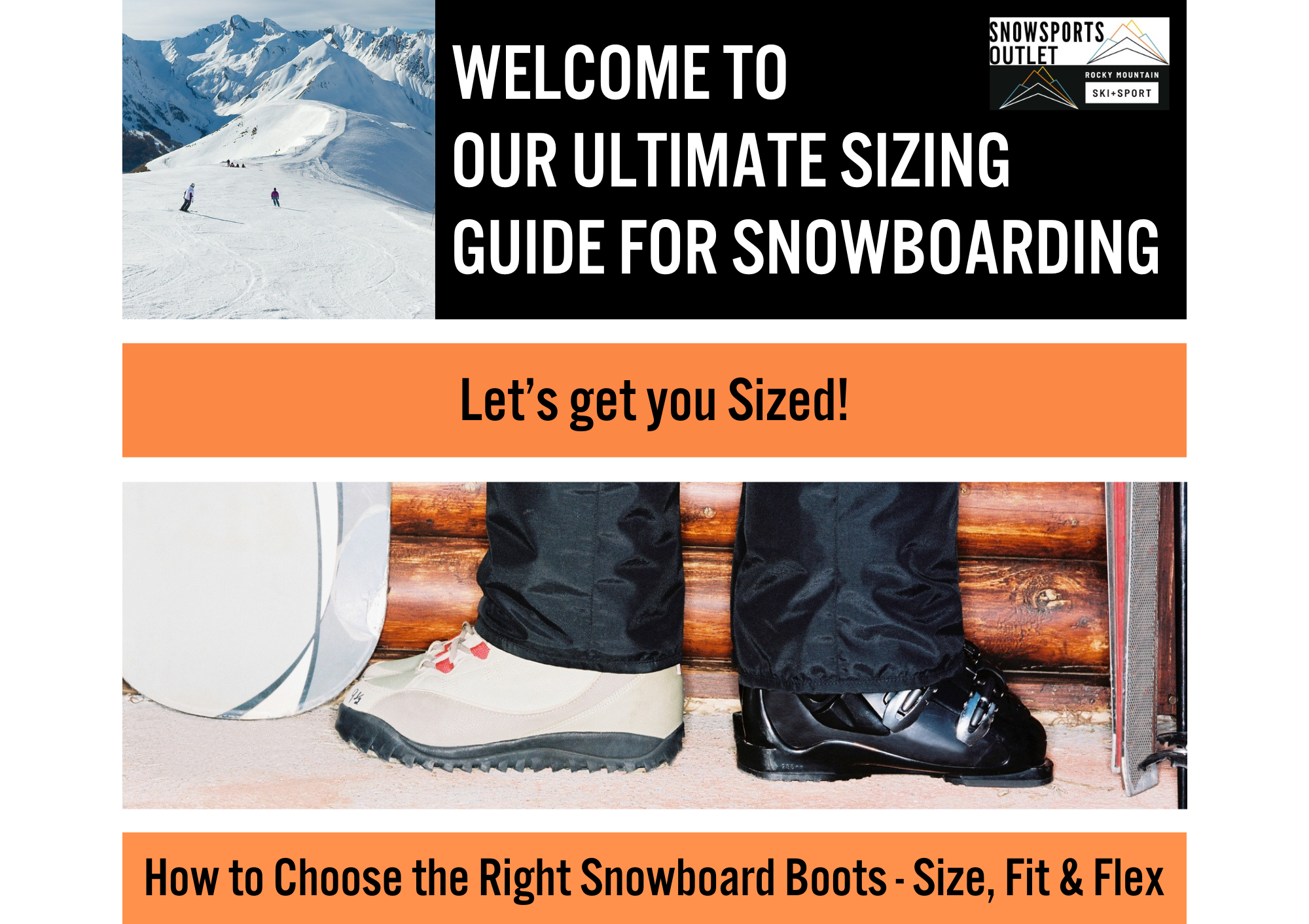 snowboard sizing guide