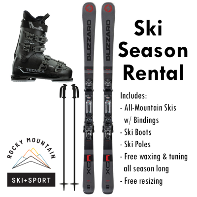 Ski SEASON RENTAL PACKAGE Colorado Springs