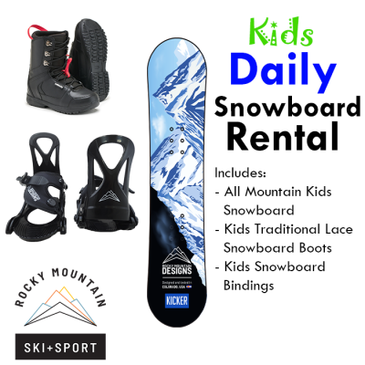 Kids Snowboard Rental in Colorado Springs