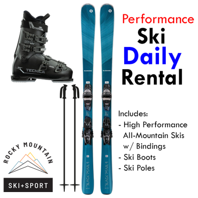 Performance ski rentals in Colorado Springs