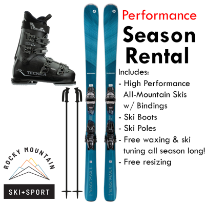 Performance-Ski-Rental Package-Colorado-Springs-Available