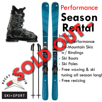 Ski season rental in Colorado Springs