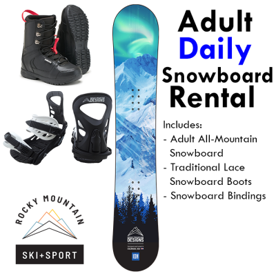 Day Snowboard Rental in Colorado Springs